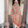 IMG3 - Pyaries Digital Print Dupatta – Geometric Ethnic Design