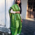 IMG1 - Emerald Green Woven Dupatta – Festive & Traditional Grace