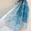 IMG4 - Handcrafted Kota Block Printed Dupatta – Blue Paisley Elegance