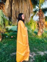 Pure Banarasi Art Dupatta – Turmeric Radiance Yellow - Image 2